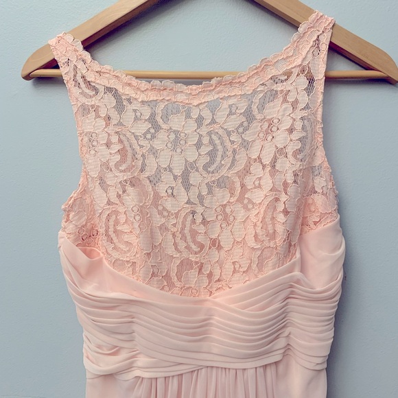 David’s Bridal bridesmaid dress, colour petal, US 4 - Picture 3 of 7